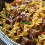 Crockpot Beef And Noodles