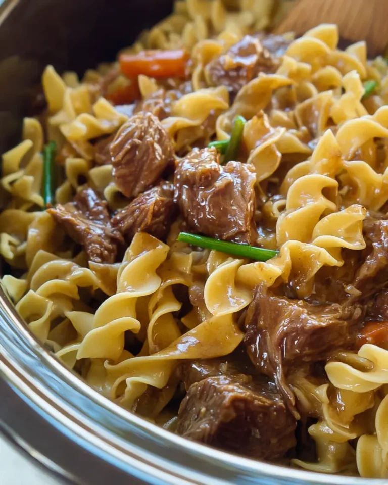 Crockpot Beef And Noodles