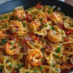Shrimp & Chicken Bowtie Pasta