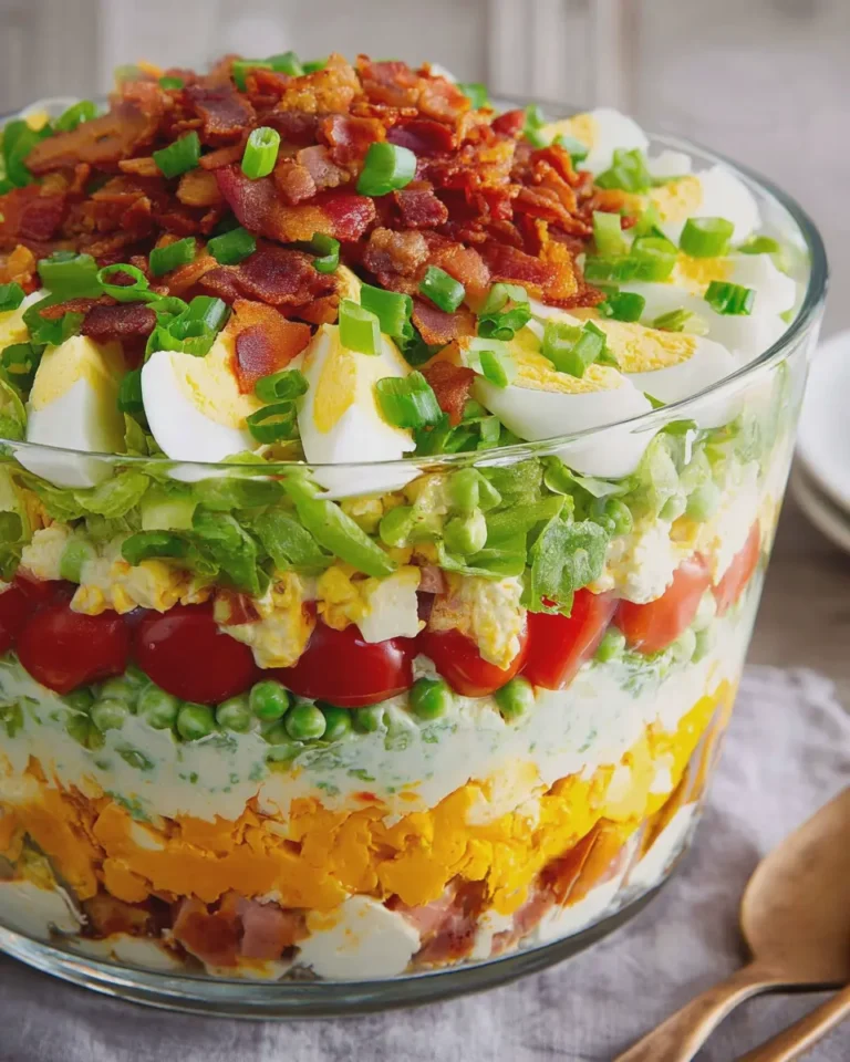 Amish Church Supper Seven-Layer Salad