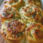 Cheesy Garlic Bread Rolls