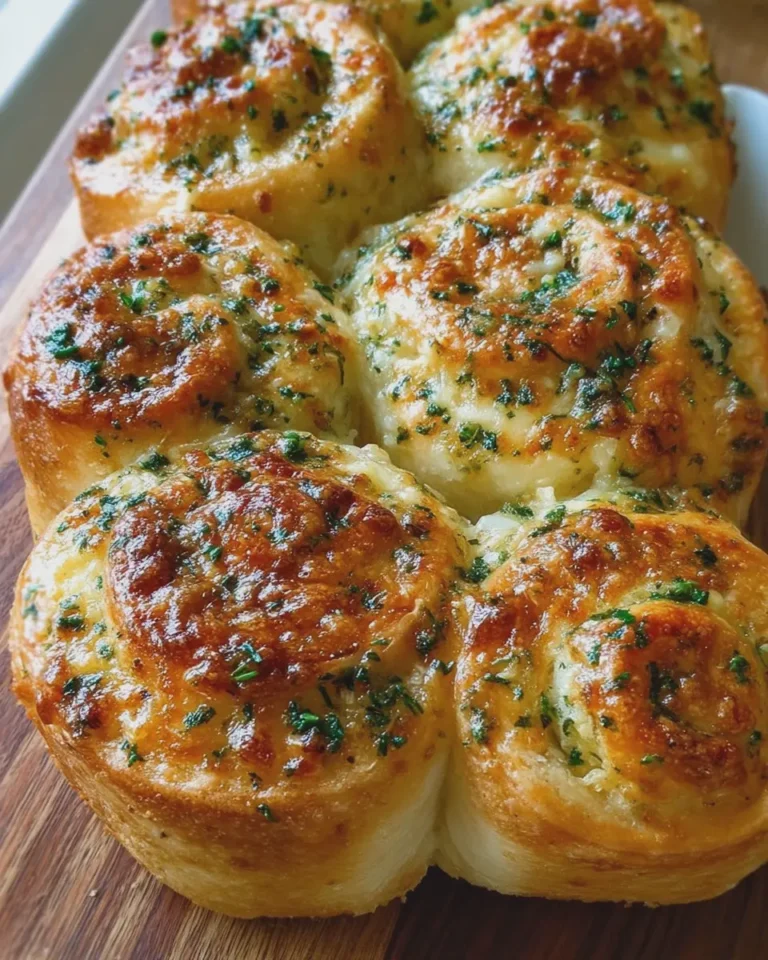 Cheesy Garlic Bread Rolls