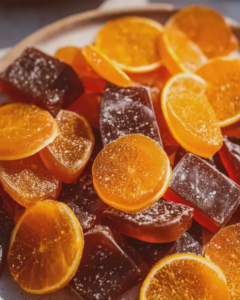 Homemade Orange Candy