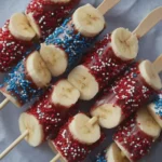4th of July Banana Pops