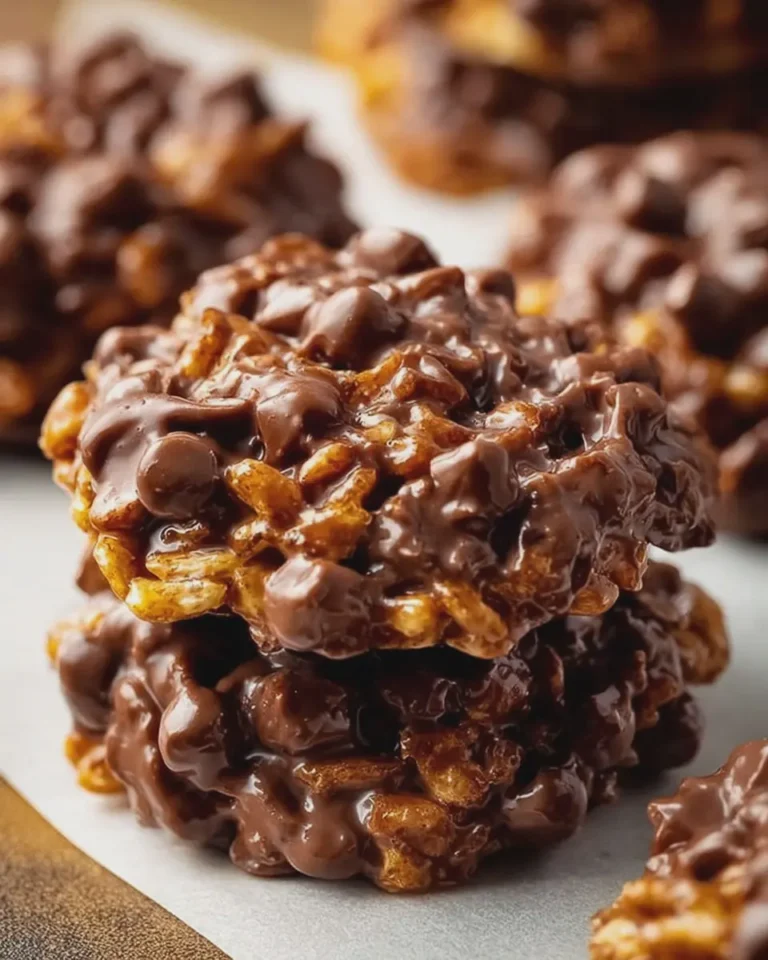 No-Bake Star Crunch Cookies