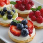 Mini Fruit Pizzas