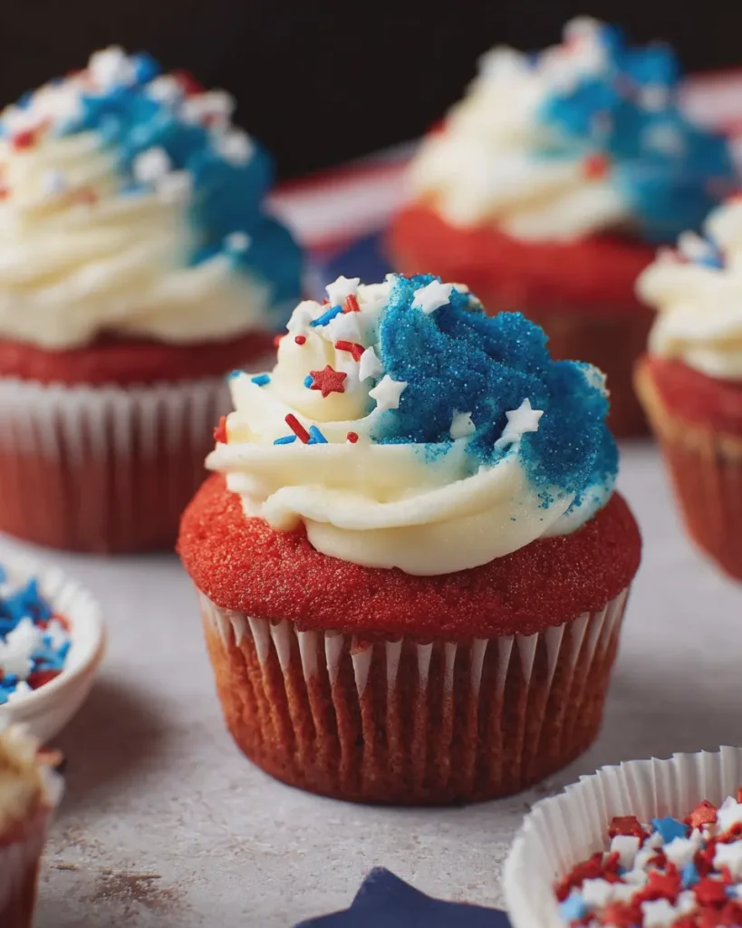 4th of July Cupcakes