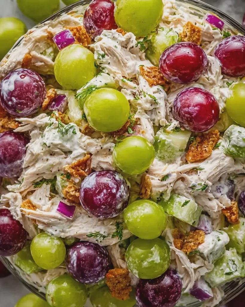 Copycat Chicken Salad Chick Grape Salad
