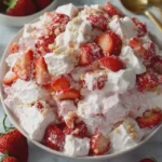 Heavenly Strawberry Shortcake Fluff Salad