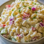 EASY CREAMY MACARONI SALAD RECIPE