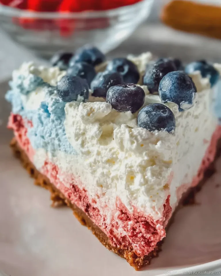 Classic Red White and Blue Cheesecake Cloud