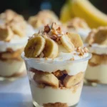 Backyard BBQ Butterfinger Banana Pudding Cups