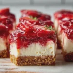Strawberry Cheesecake Graham Bites