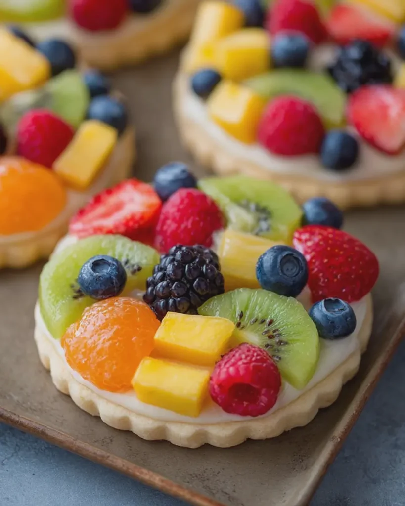 Fruit Pizza Sugar Cookies