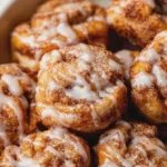 Sweet Cinnamon Roll Biscuit Bites