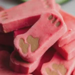 Frozen Watermelon Peanut Butter Dog Treats