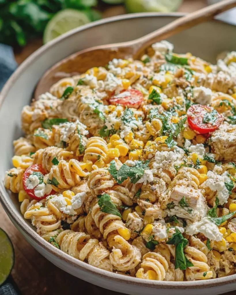 Mexican Street Corn Pasta Salad