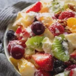 Creamy Mixed Fruit Salad