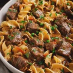 Crockpot Beef and Noodles Easy Comfort Food for Busy Nights