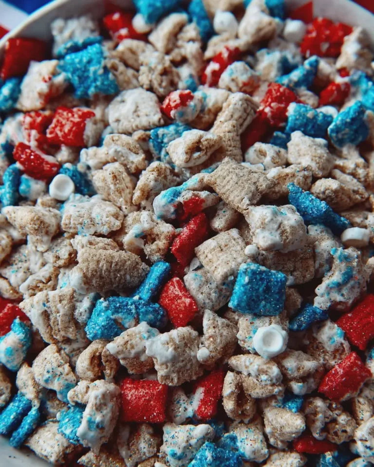 Patriotic Puppy Chow (Mud Buddies)