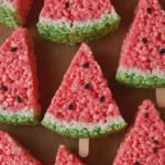 Watermelon Rice Krispie Treats