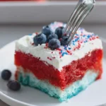 Red, White & Blue Poke Cake