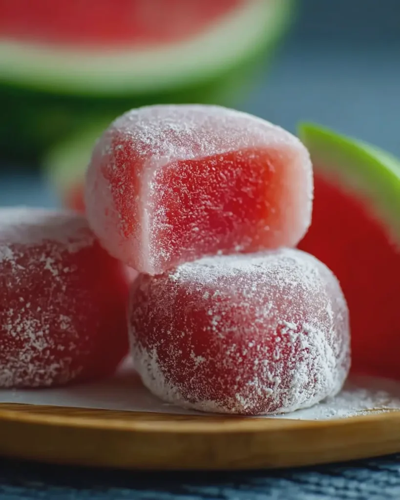 Watermelon Mochi Recipe