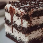 Ice Cream Sandwich black Cake