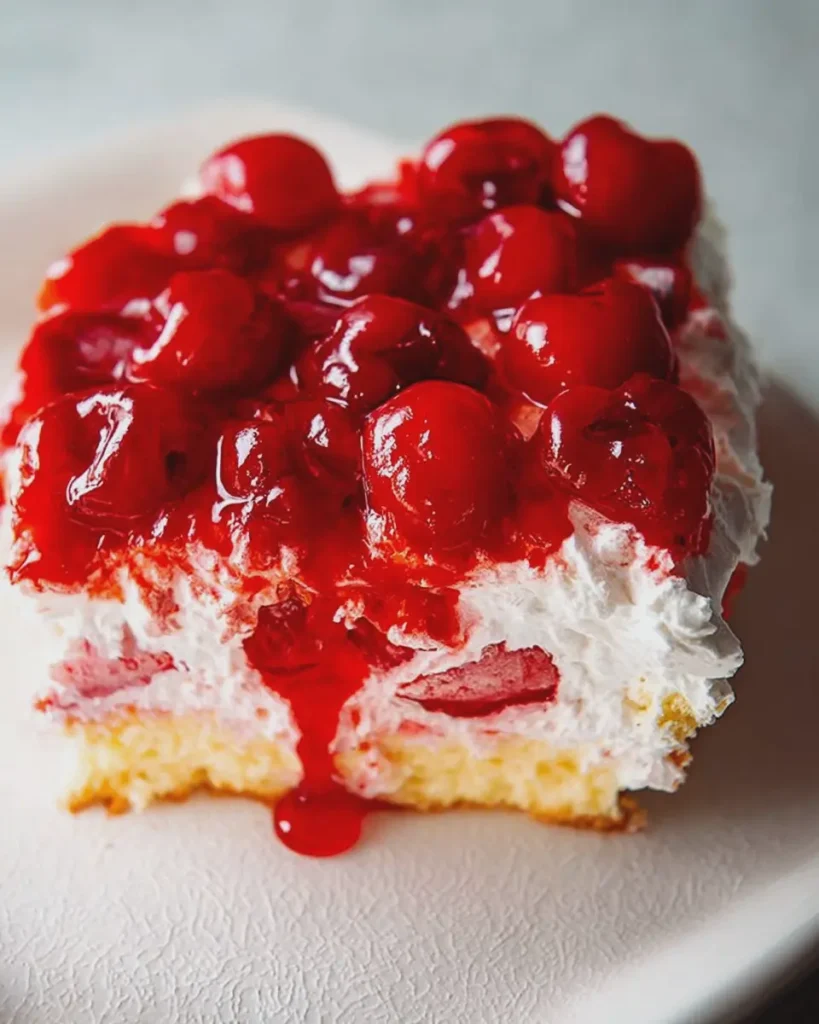 Cherry Angel Cloud Cake