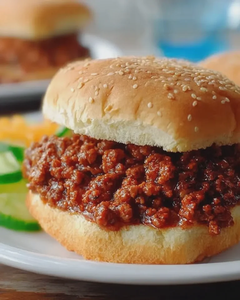 Grandma’s Crockpot Sloppy Joes
