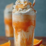 Orange Creamsicle Ice Cream Floats