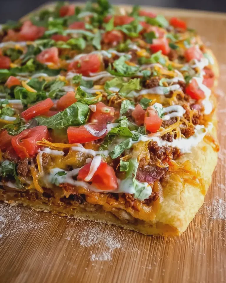 Taco Crescent Pizza