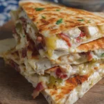 Chicken Turkey Bacon Ranch Quesadillas