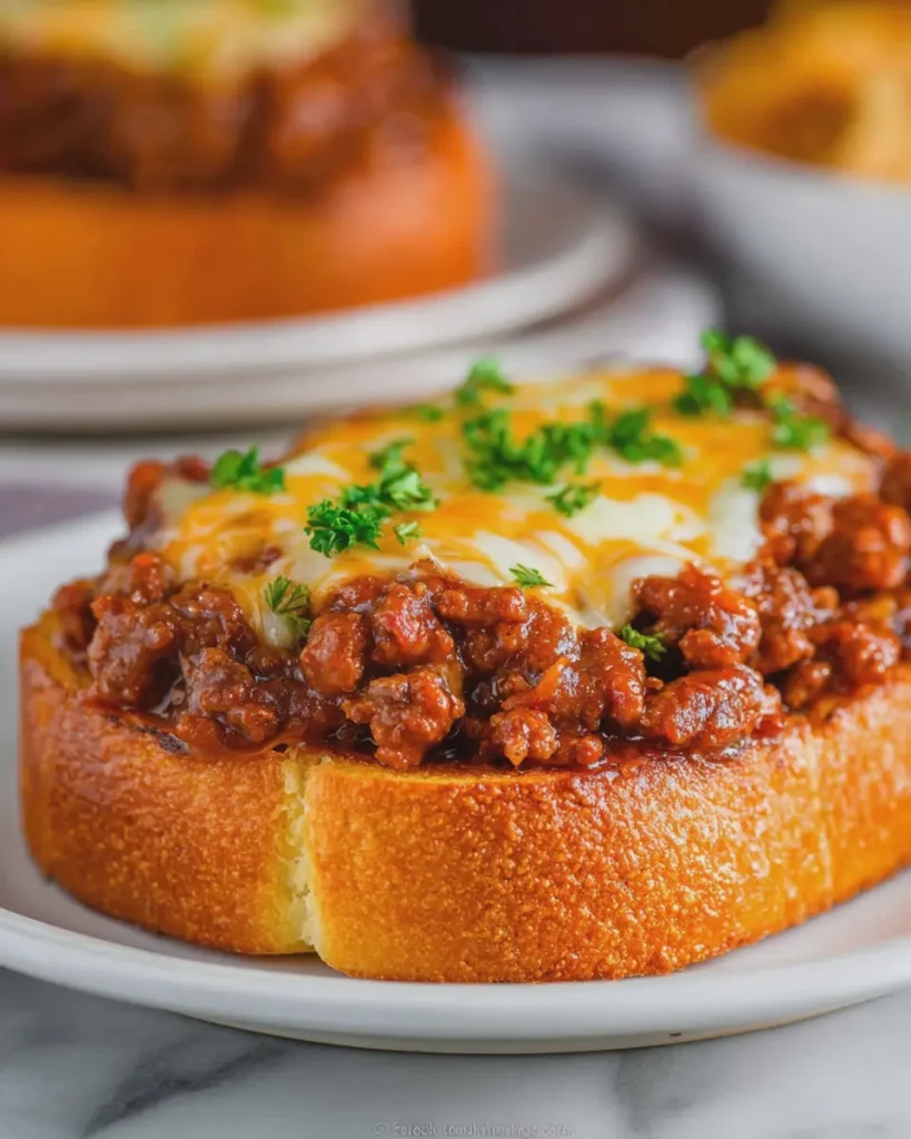 Texas Toast Sloppy Joes