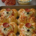 Teddy Bear Pizza Buns