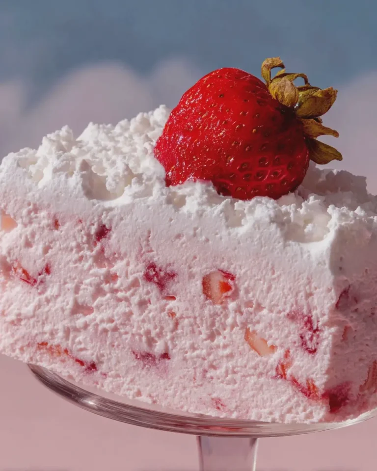 Easy Strawberry Cloud Dessert