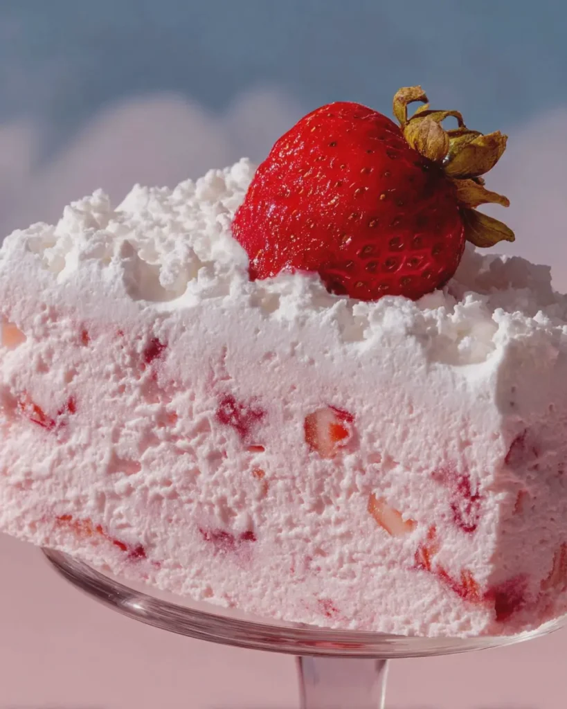 Easy Strawberry Cloud Dessert