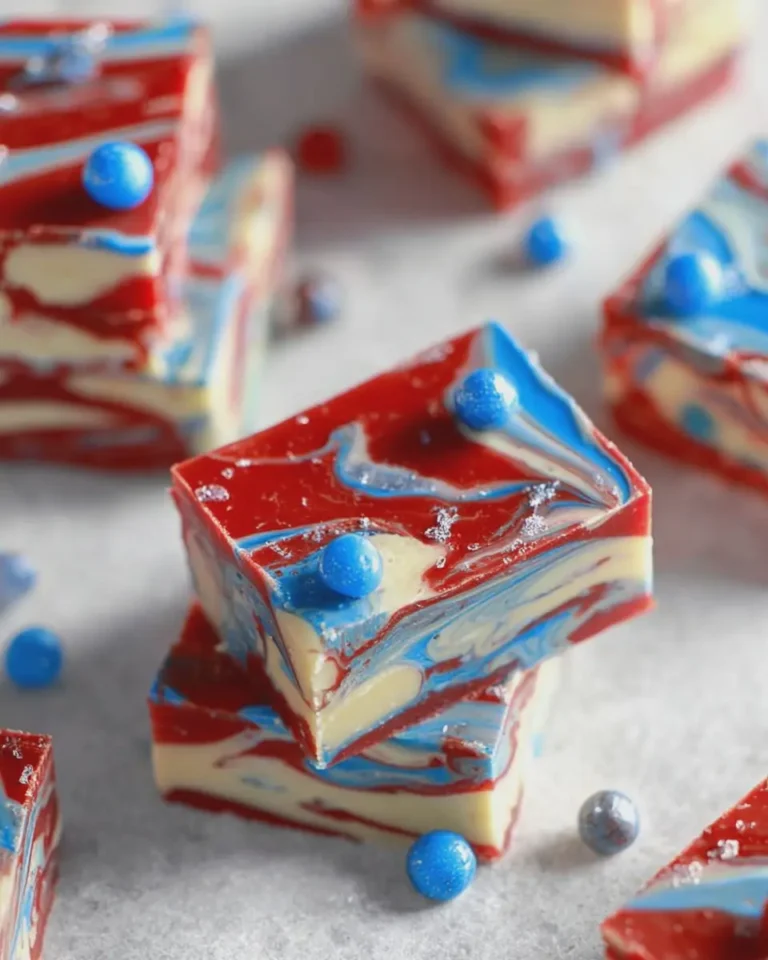 Red White and Blue Fudge