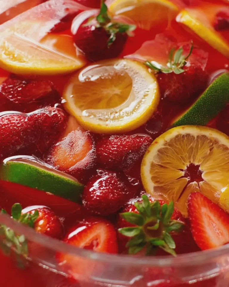 Cran-Strawberry Citrus Party Punch