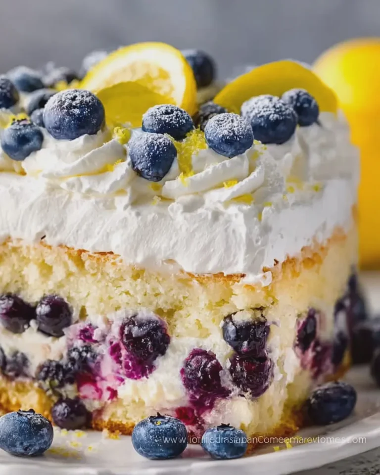 Lemon Blueberry Dream Cake