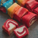 Fruit Roll-Up Ice Cream Bites