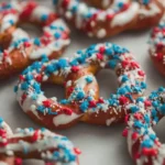 4th of July Flag Pretzels