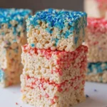 July 4th Rice Krispie Treats