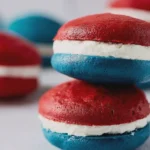 Soft & Fluffy Patriotic Red, White & Blue Whoopie Pies