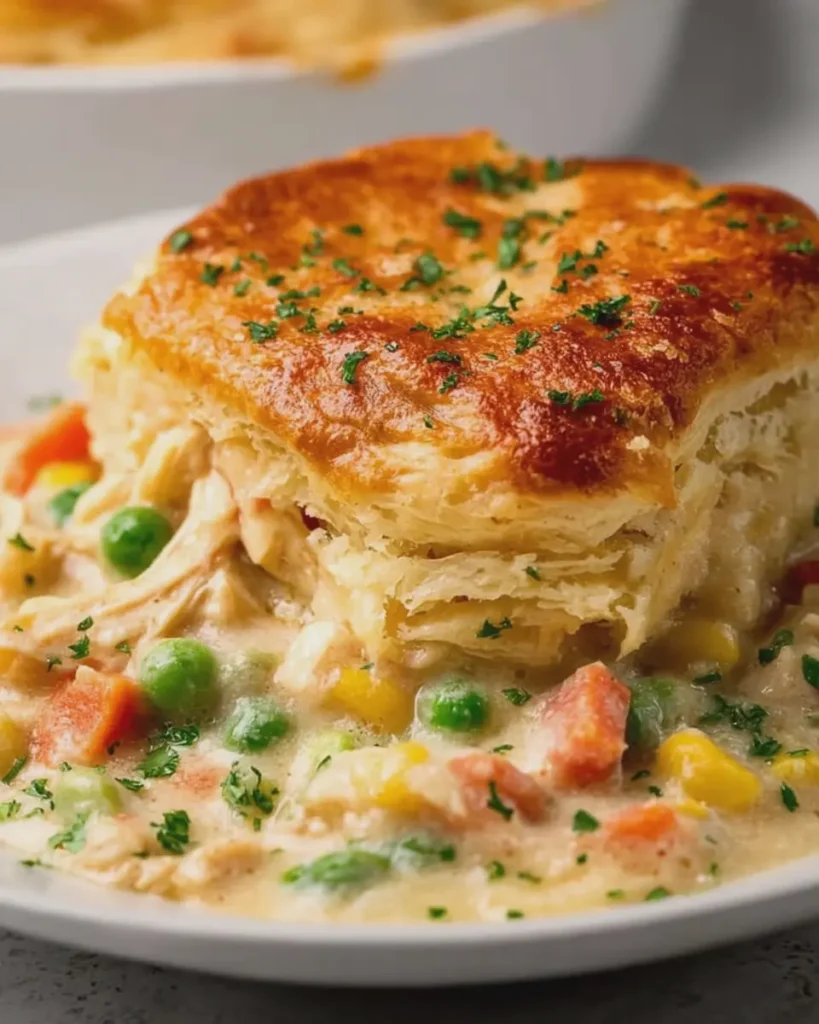 Chicken Pot Pie Casserole