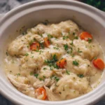 Slow Cooker Chicken & Dumplings