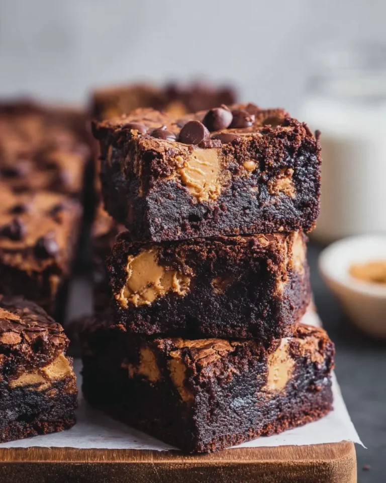 Chocolate Peanut Butter Brownies
