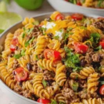 Ground beef Taco Pasta Salad