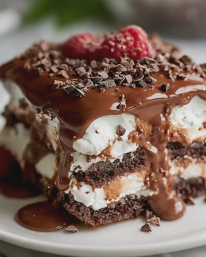 No-Bake Chocolate Lasagna