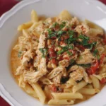 Slow Cooker Olive Garden Chicken Pasta